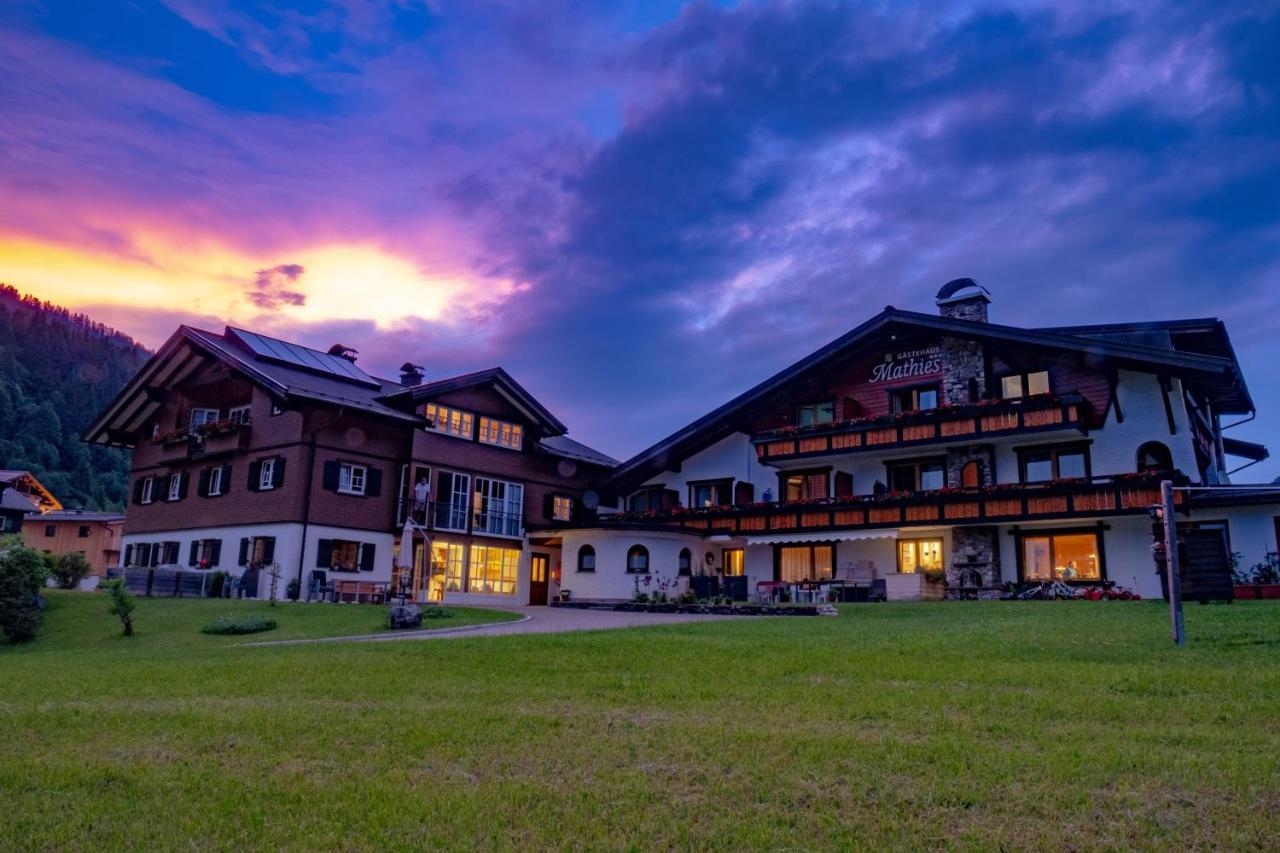 Gaestehaus Mathies Mittelberg Exterior foto